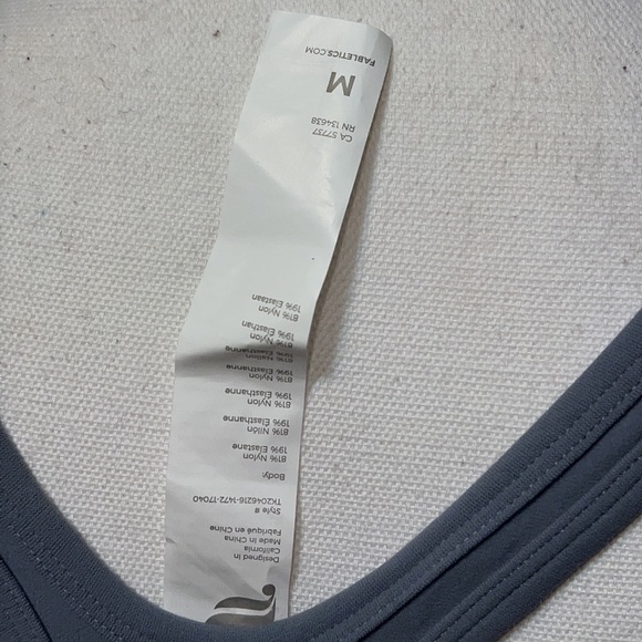 **SOLD ON MERCARI FABLETICS Rylee Sculptknit Tank - Picture 8 of 8